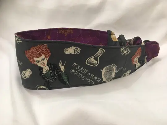 SALE - Salem Witches Reversible Headband