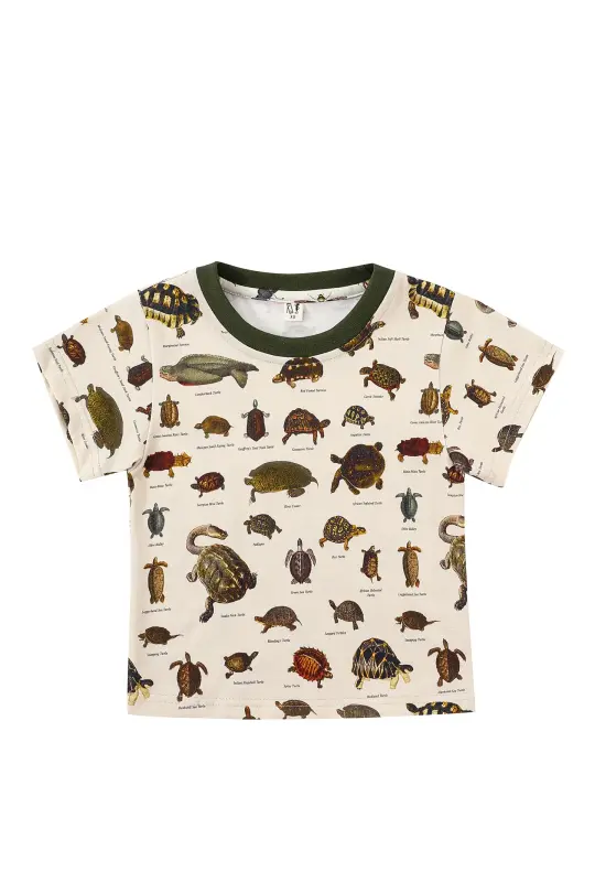 5 left - Turtles Kids Tee