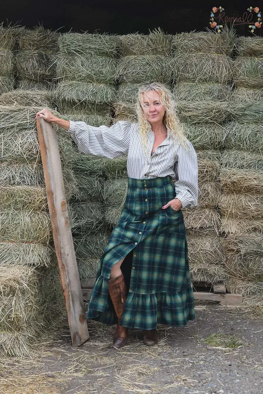 Cotton Prairie Skirt in Day Hike