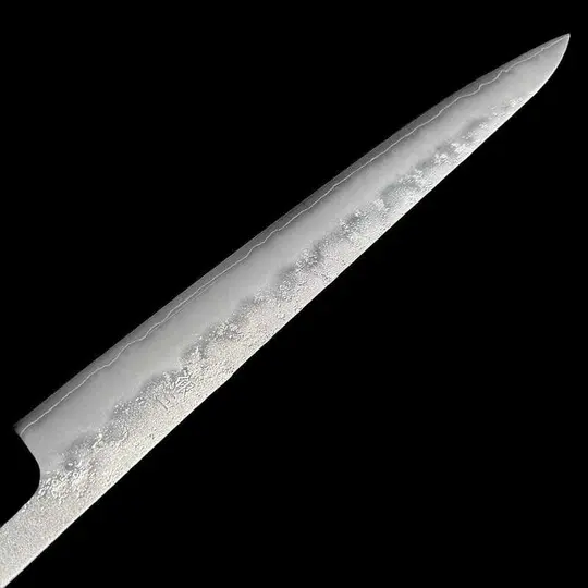 Tsunehisa Ginsan #3 Nashiji 240mm Sujihiki Slicer No Handle
