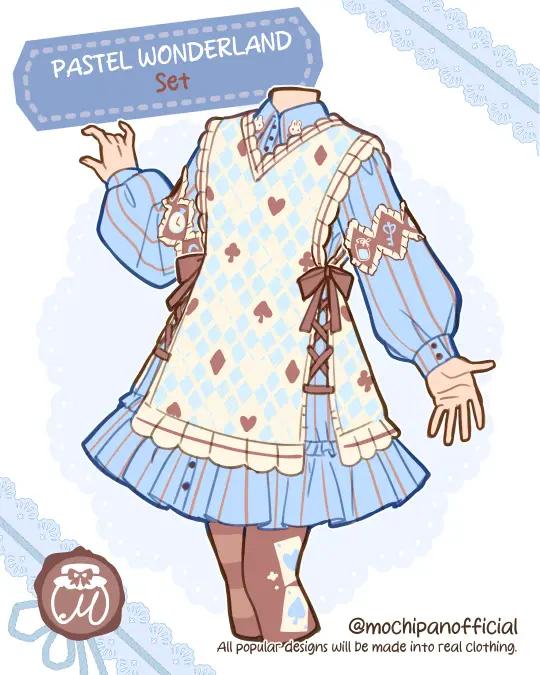 (Interest Check) Pastel Wonderland Dress Set
