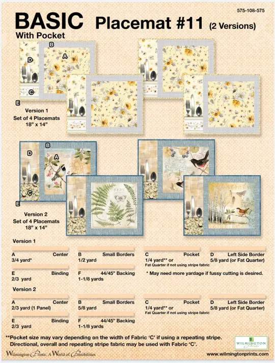 Basic Placemat #11