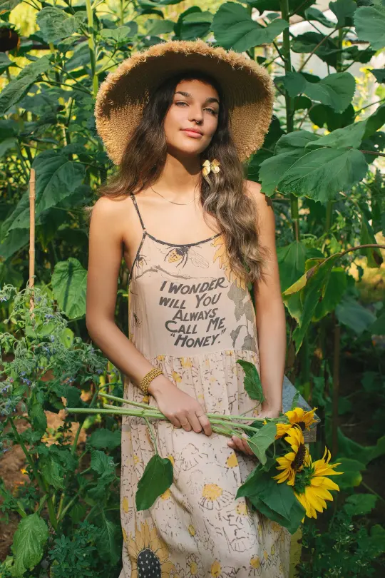 Milk & Honey Bohéme Slip Dress
