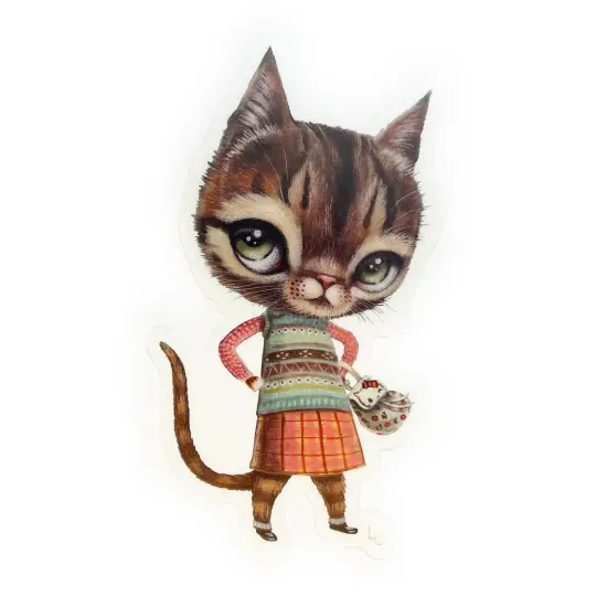 Catitude (sticker)
