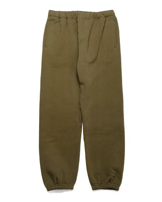 The Real McCoy's MC24116 10 Oz. Loopwheel Sweat Pants Olive