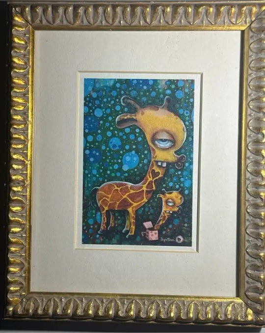 ‘Isolation ( It’s a surprise every time)’ Framed Canvas print
