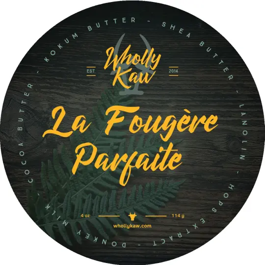 La Fougère Parfaite Shaving Soap, Tallow + Vegan