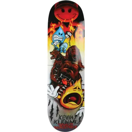Kevin Klemme "Pitbulls" World Industries skateboard