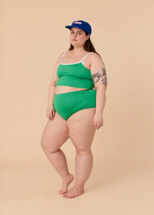 THE STACEY TOP [Kelly Green]