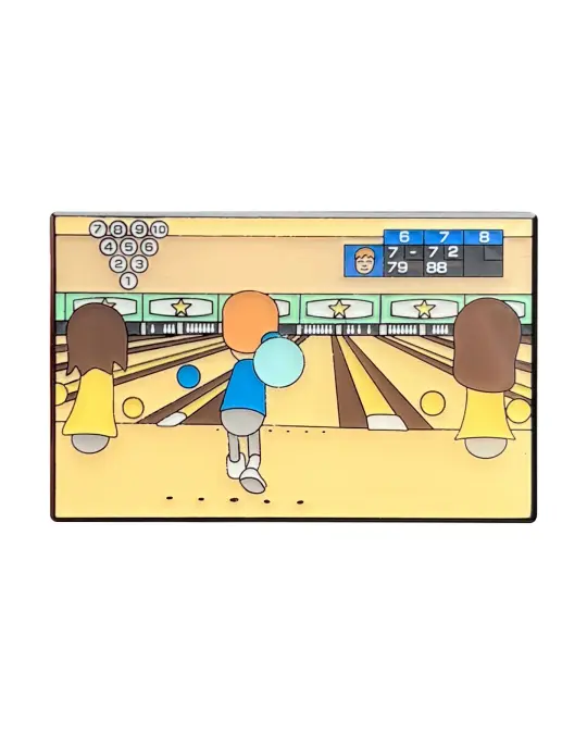 Wii Bowling - Enamel Pin