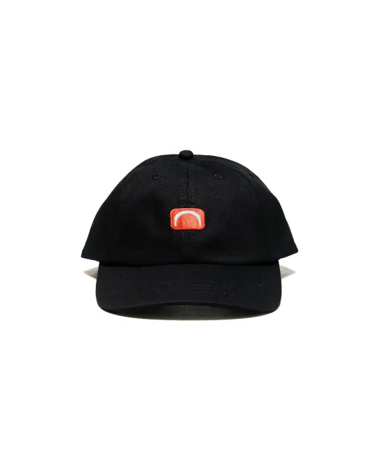 Lost & Found Chino Twill Arch Cap Black