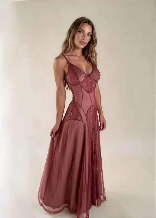 Fenny Dress in Mesa Rose