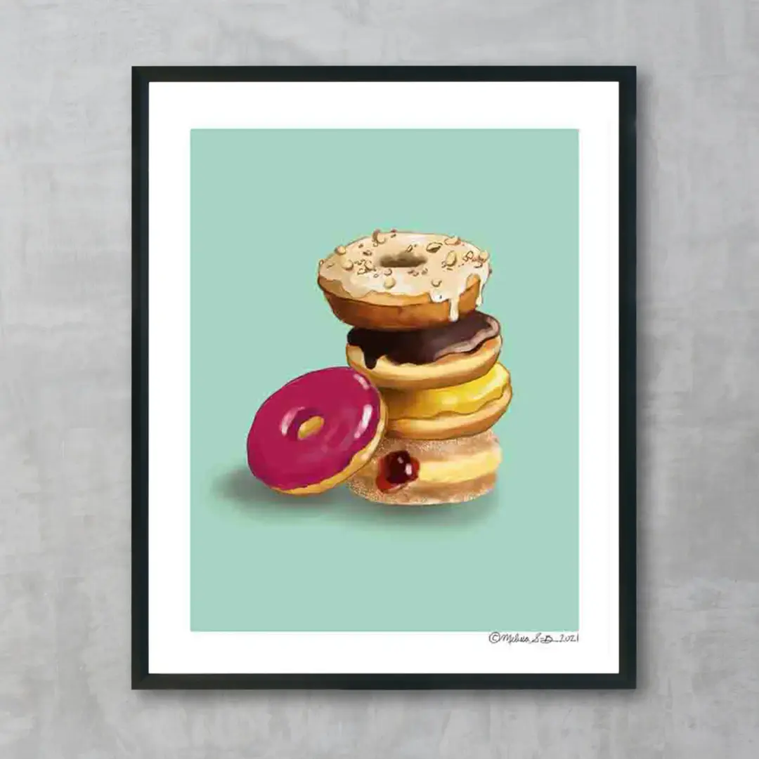 Donuts Fine Art Print