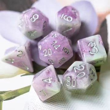 Magic Tome Dice Set