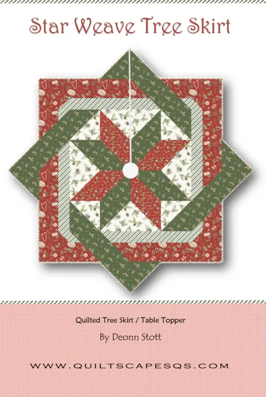 Star Weave Tree Skirt