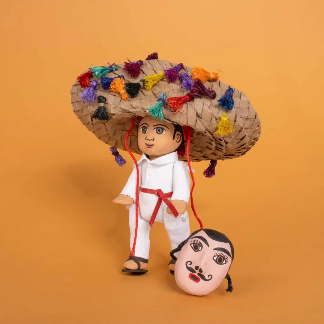 Papier-Mâché Chicahuales Small Sculpture Dolls