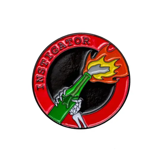 Instigator Molotov Cocktail Pin