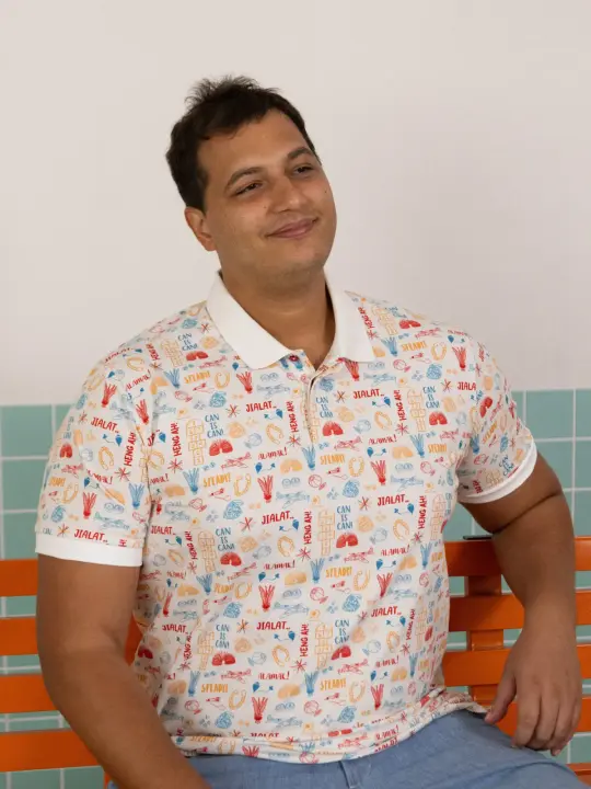 Men's Polo Tee - Childhood Games
