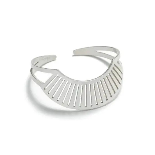 Canto cuff bracelet - silver