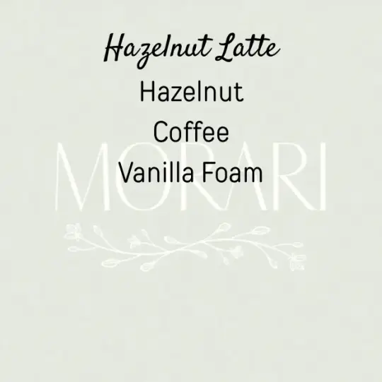 Hazelnut Latte