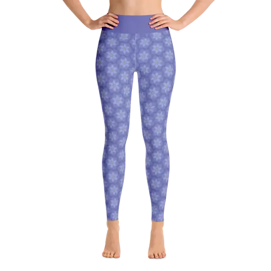 Forget Me Not Yoga Pants