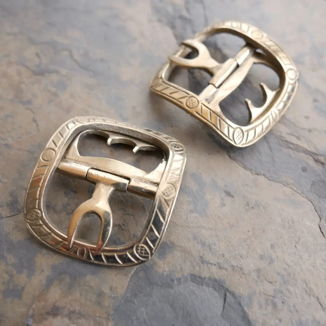 Shoe Buckles - Ribbon Design