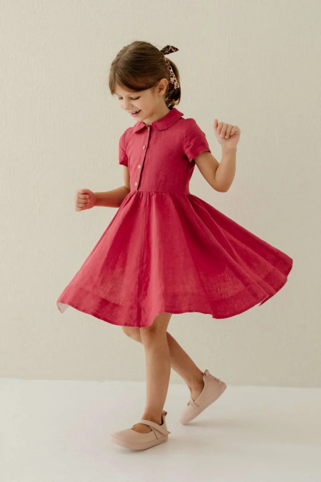 Mini Me Classic Dress, Short Sleeve
