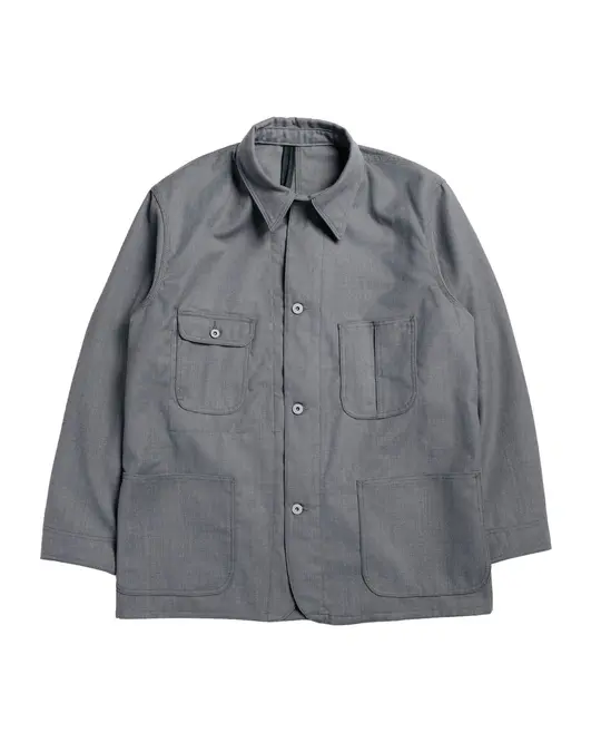 Cohérence Jackson Rover Wool Twill Grey Nailhead