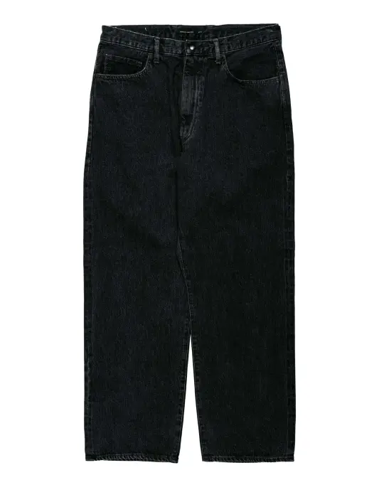 Phigvel Lady White Co. Classic Jeans Wide Faded Black Hand Fade