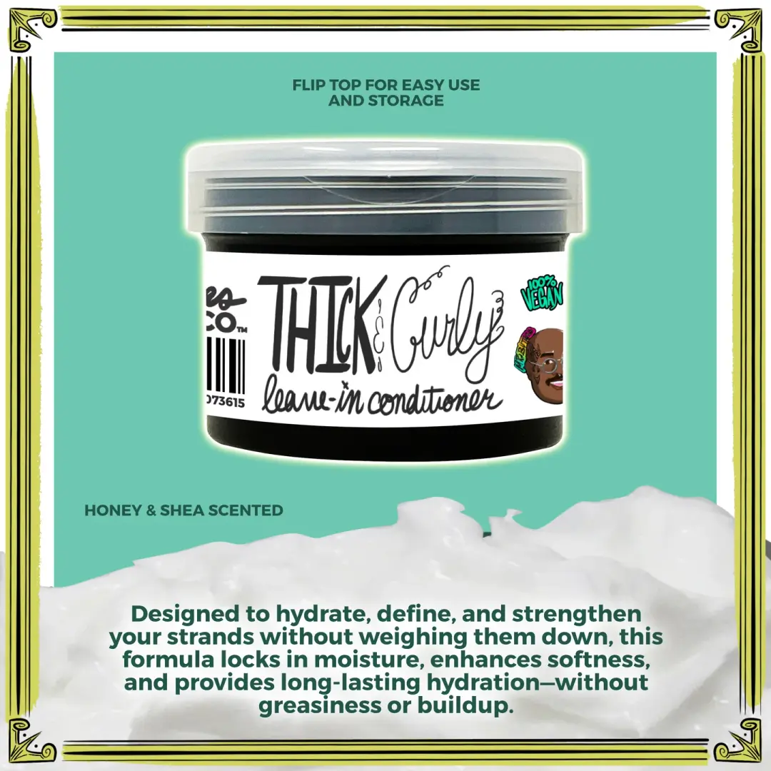 Thick N' Curly Deep Conditioning Leave-in | Grapeseed Oil X Agave
