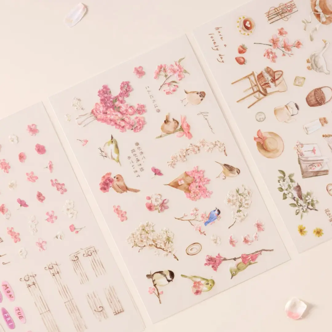 Hinoki - ‘Into the Song' Transfer Sticker Set