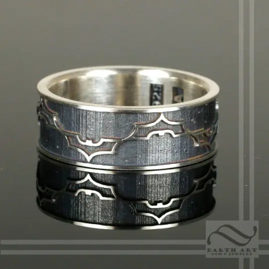 Own your Fear - Bat ring - Sterling Silver