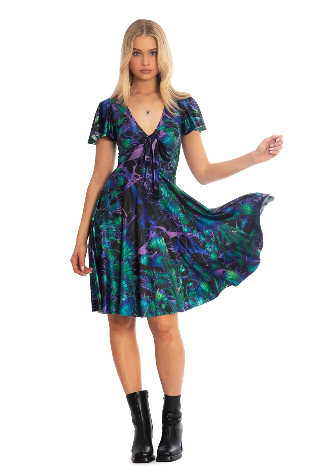 Hexcore Plant Rio Midi Dress