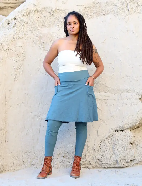 Perfect Pockets Short Skirted Pedal Leggings