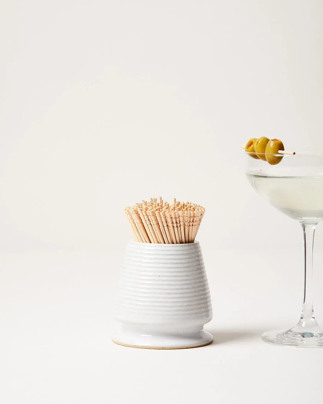 Cocktail Pick Holder - Footed Bistro