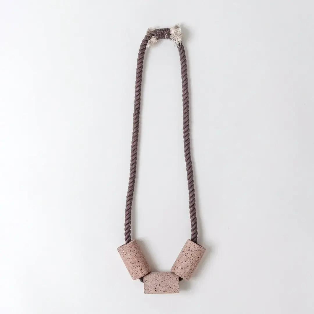 Terrazzo Necklace in Lilac