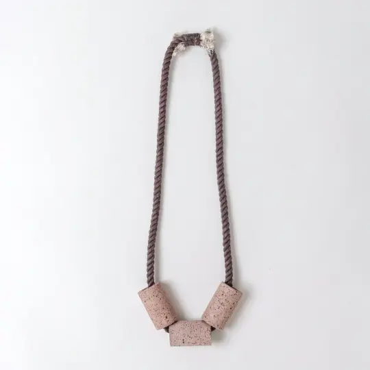 Terrazzo Necklace in Lilac