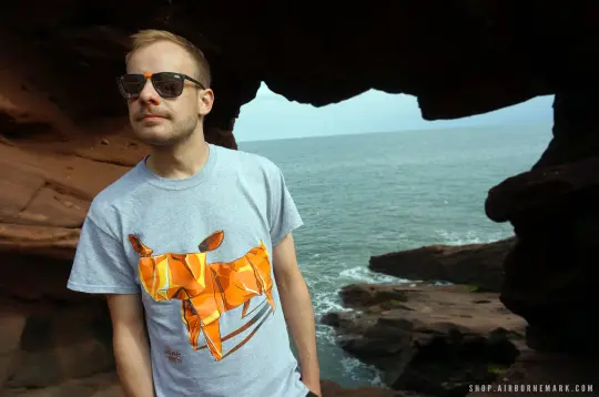 Origami Dog T-shirt