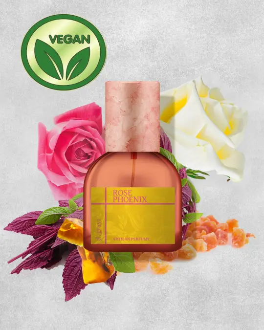 ROSE PHOENIX [Peach Blossom, Shiso & Frankincense]