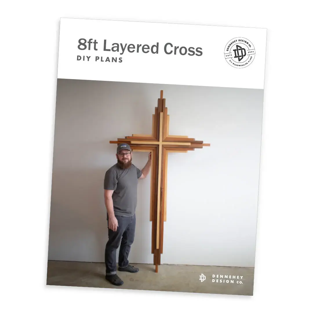 Eight-Foot-Tall DIY Wooden Cross Plans