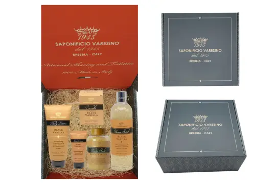 Simple Pleasures Black Vanilla Aromatherapy Gift Box