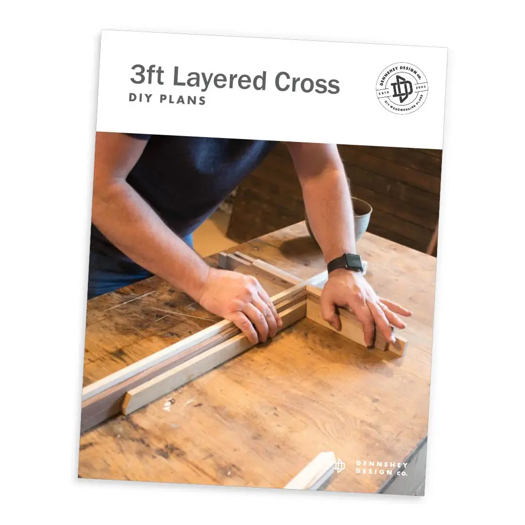 Three-Foot-Tall DIY Wooden Cross Plans