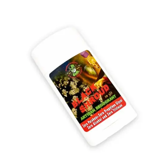 Black Shroud Natural Deodorant | Sport Strength | Homage To A Classic!