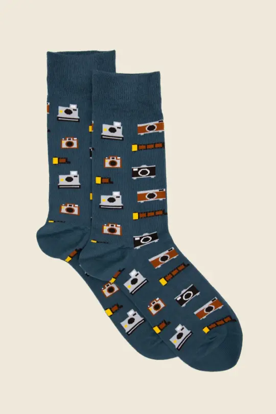 Vintage Camera Socks