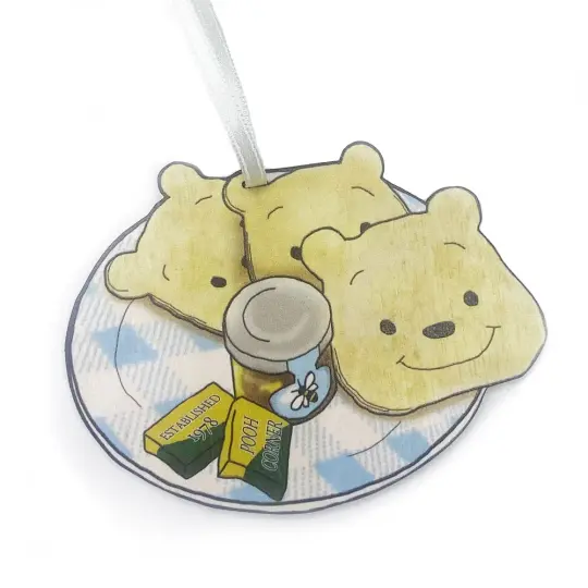Teddy Bear Toast Decoration