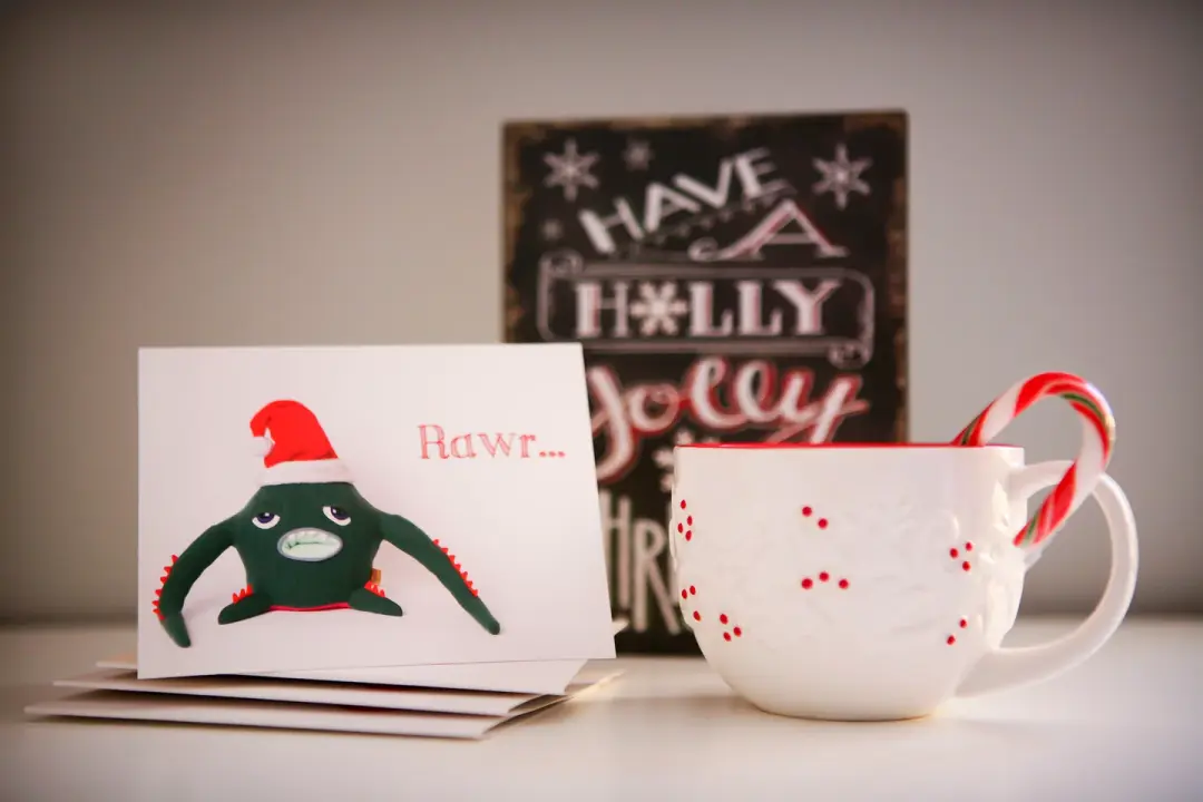 my friend monster™ Christmas card