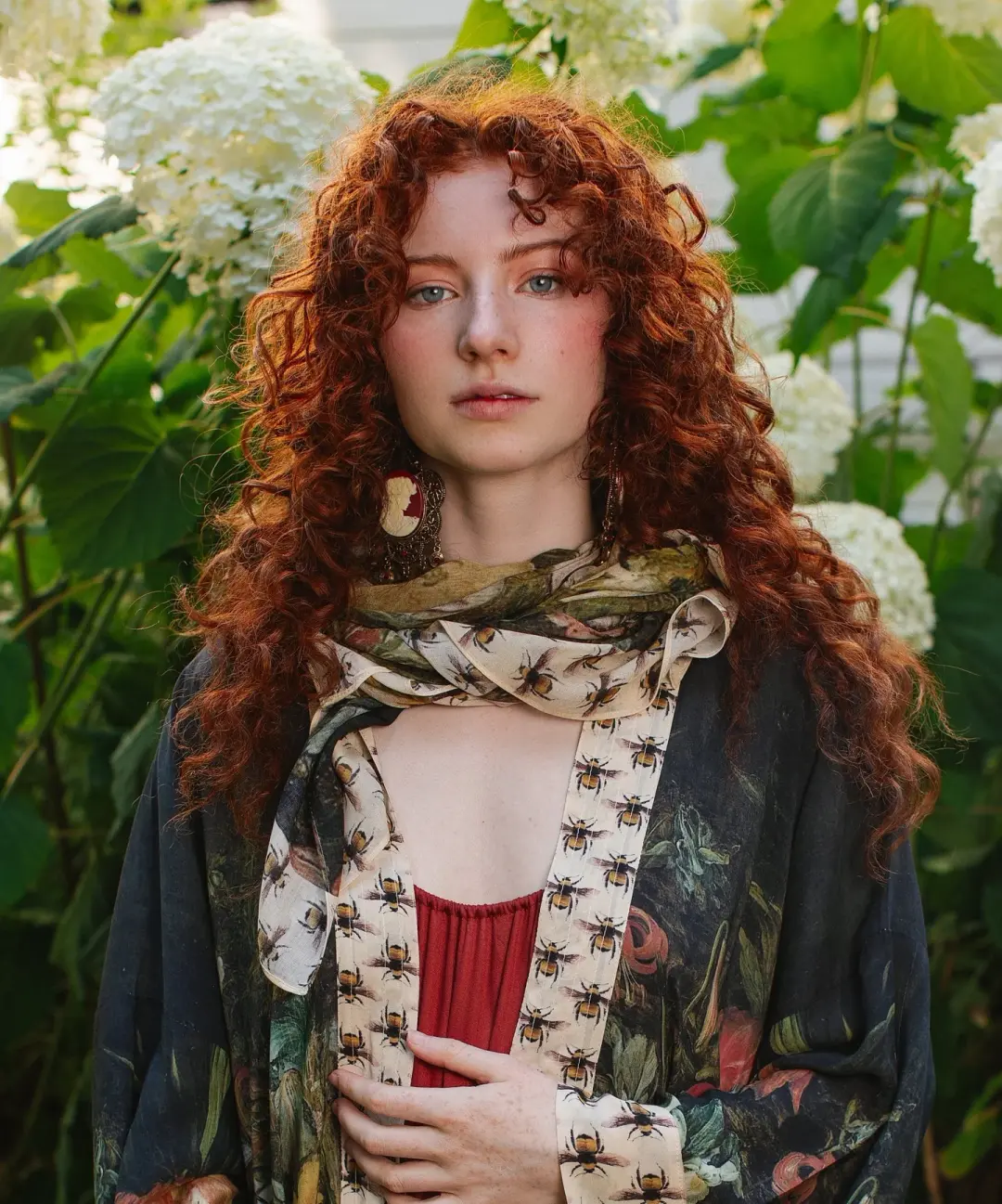 I Dream in Flowers Studio Scarf