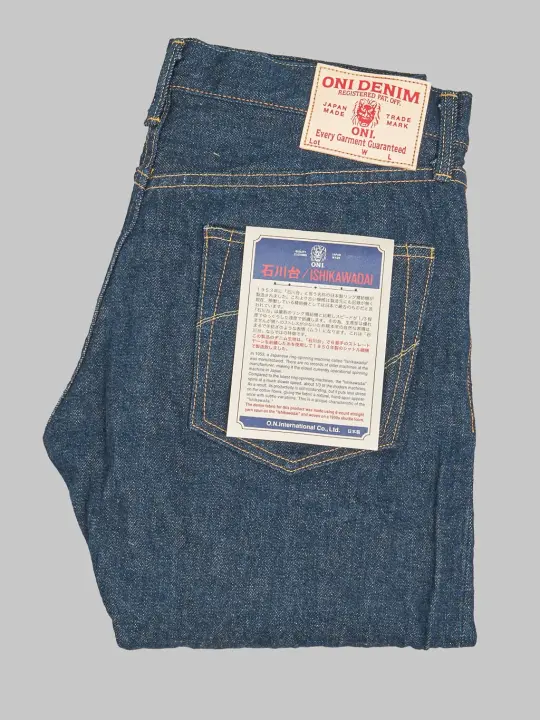ONI Denim 246 "Ishikawadai" 15oz Neat Straight Jeans