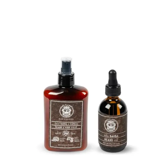 Lava Barba e Capelli Funghi Abbate Y La Mantia Trattamento Olio e Lavabarba