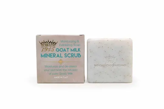 Goats Milk Mineral Scrub Bar Soap
